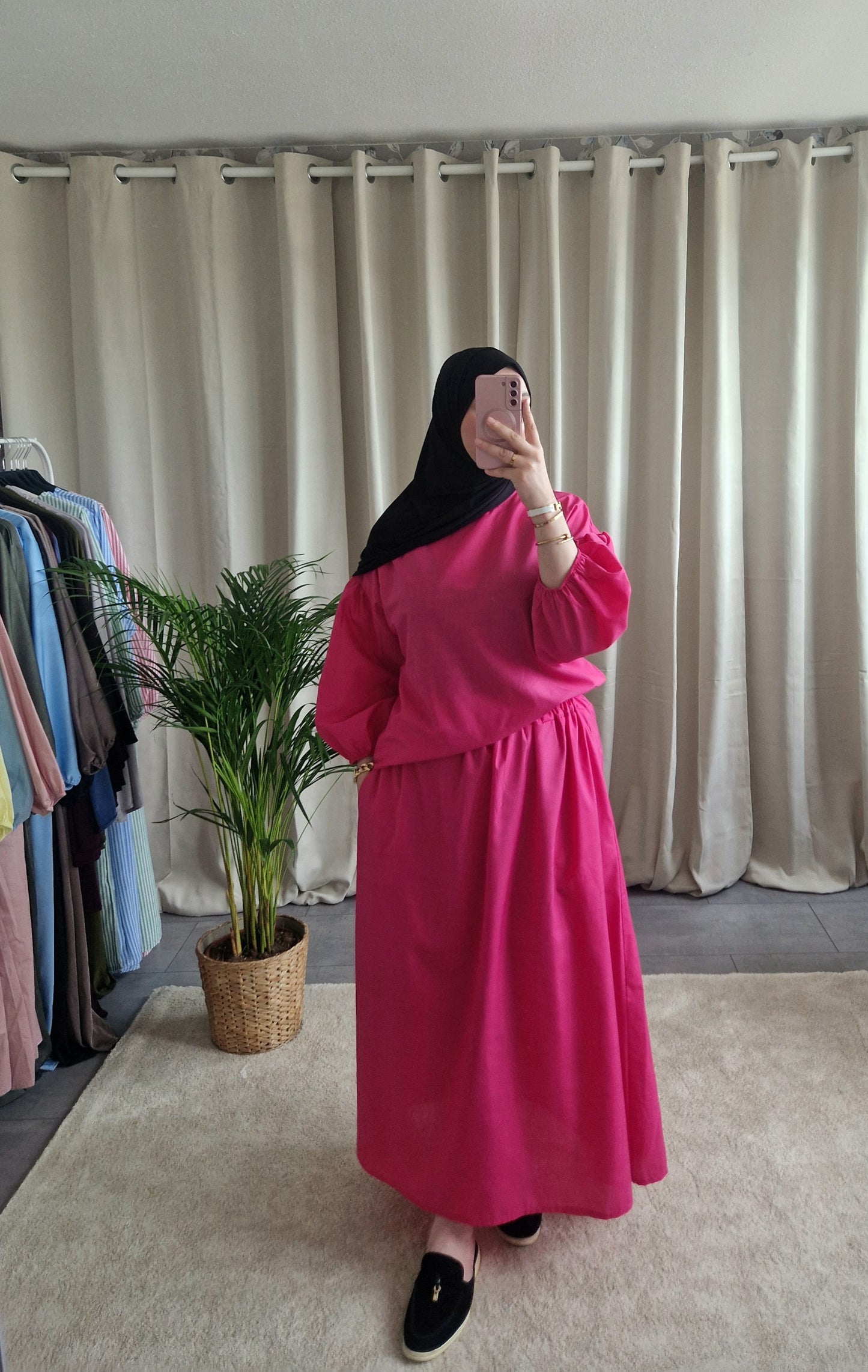 Amaraa Jane Twinset Fusia