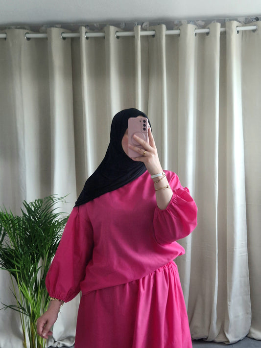 Amaraa Jane Twinset Fusia