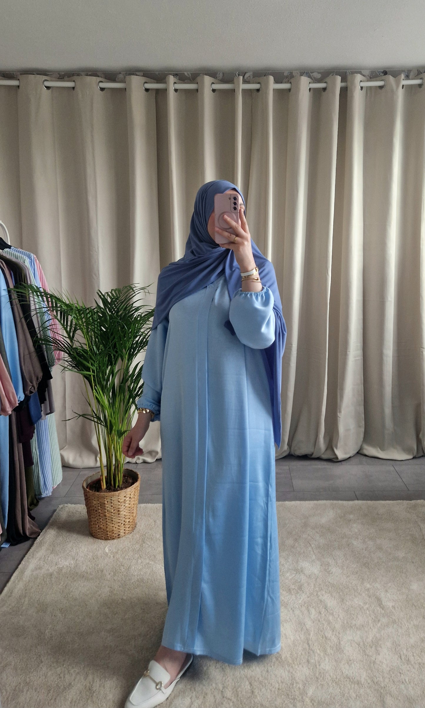 Amaraa Nadine Dress Baby Blue