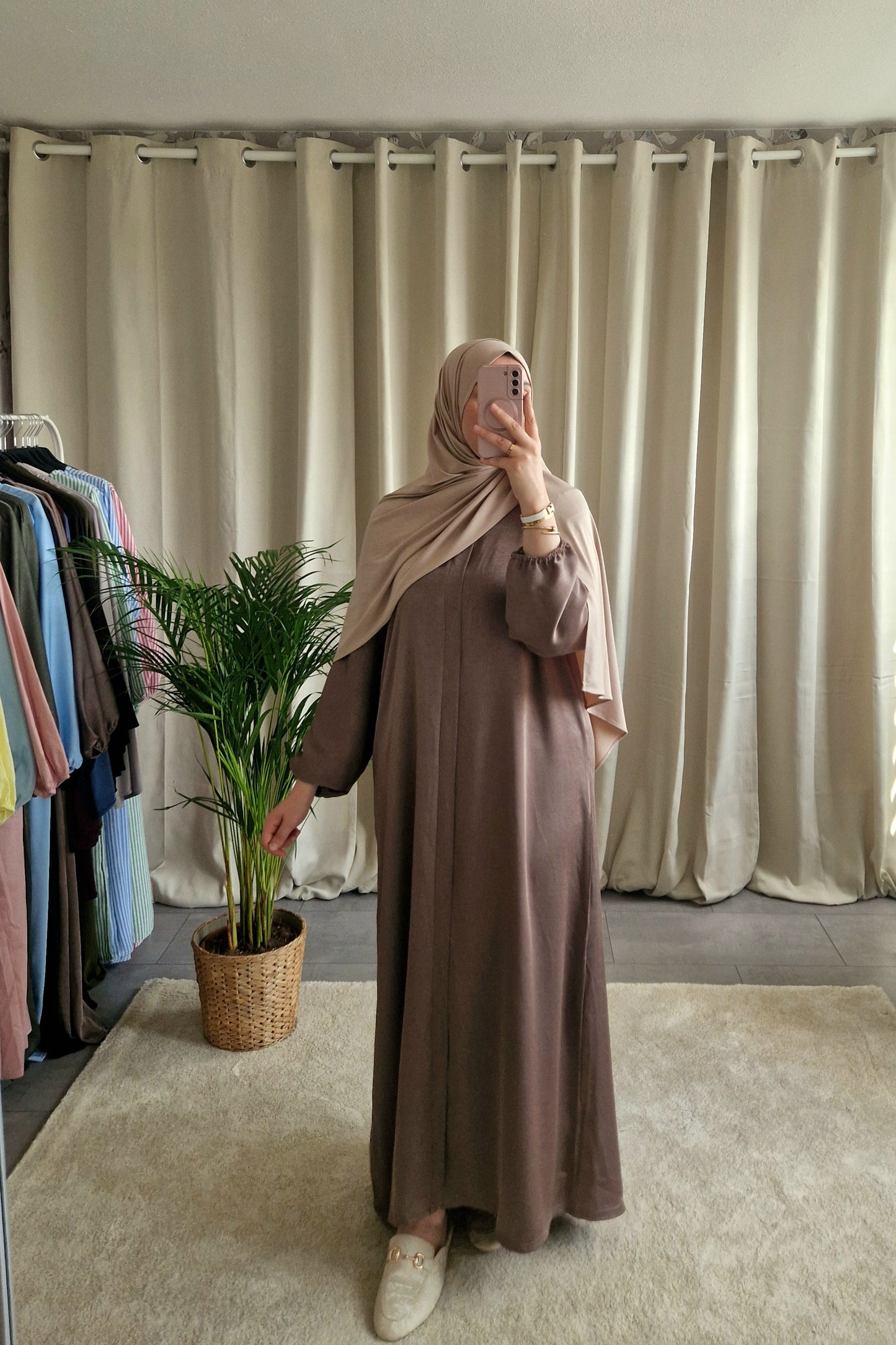 Amaraa Nadine Dress Brown
