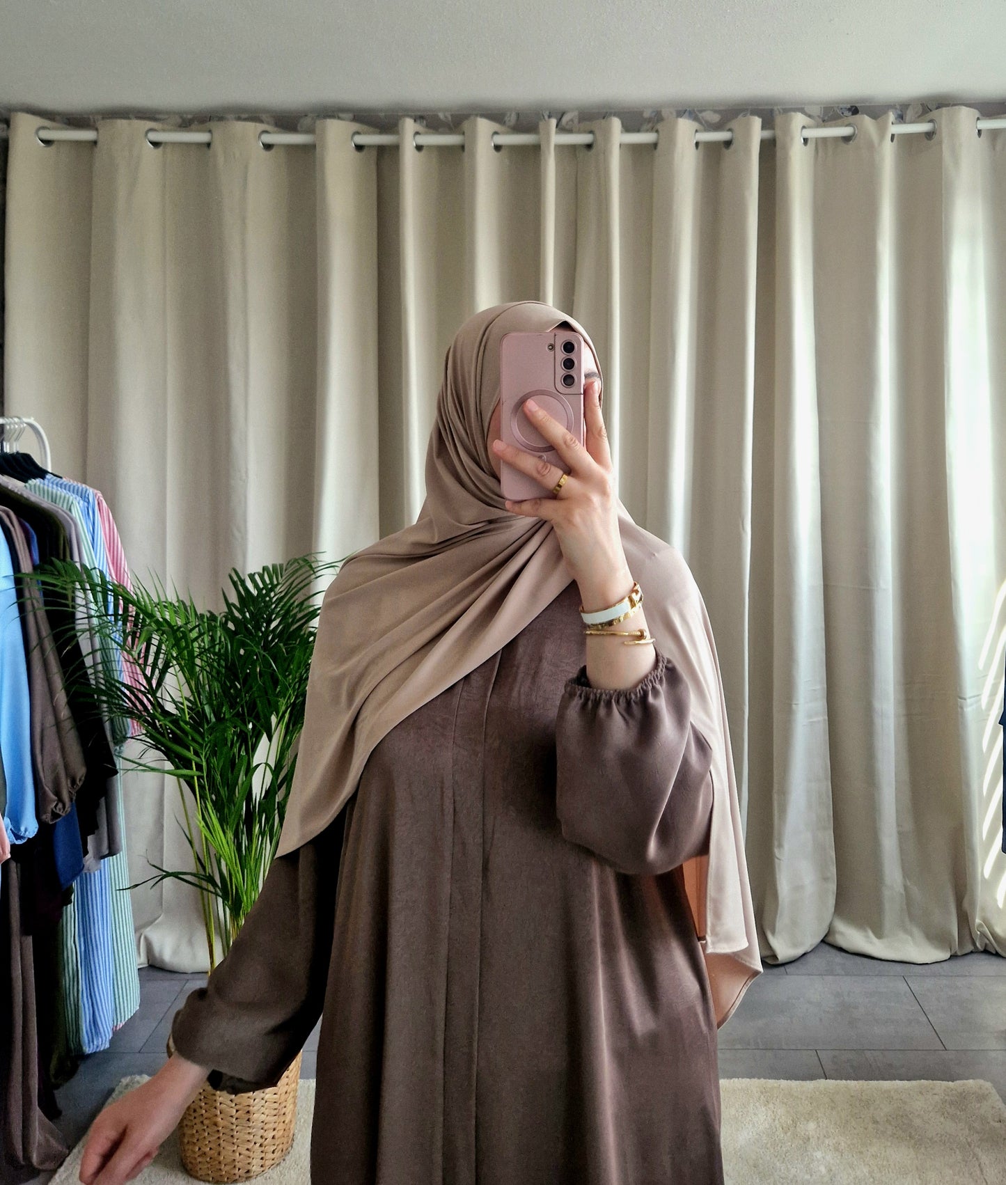 Amaraa Nadine Dress Brown