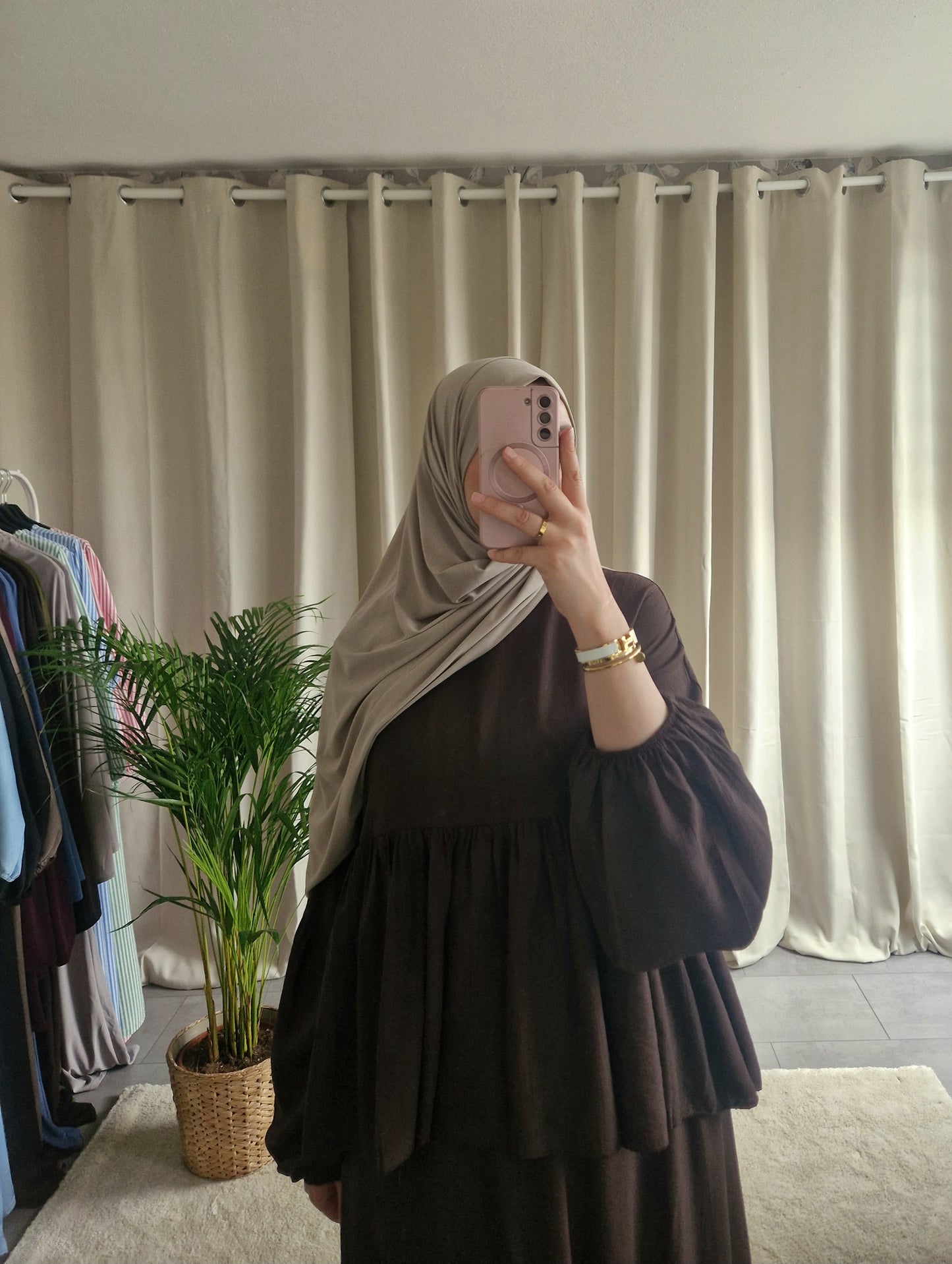 Amaraa Layan Twinset Dark Brown