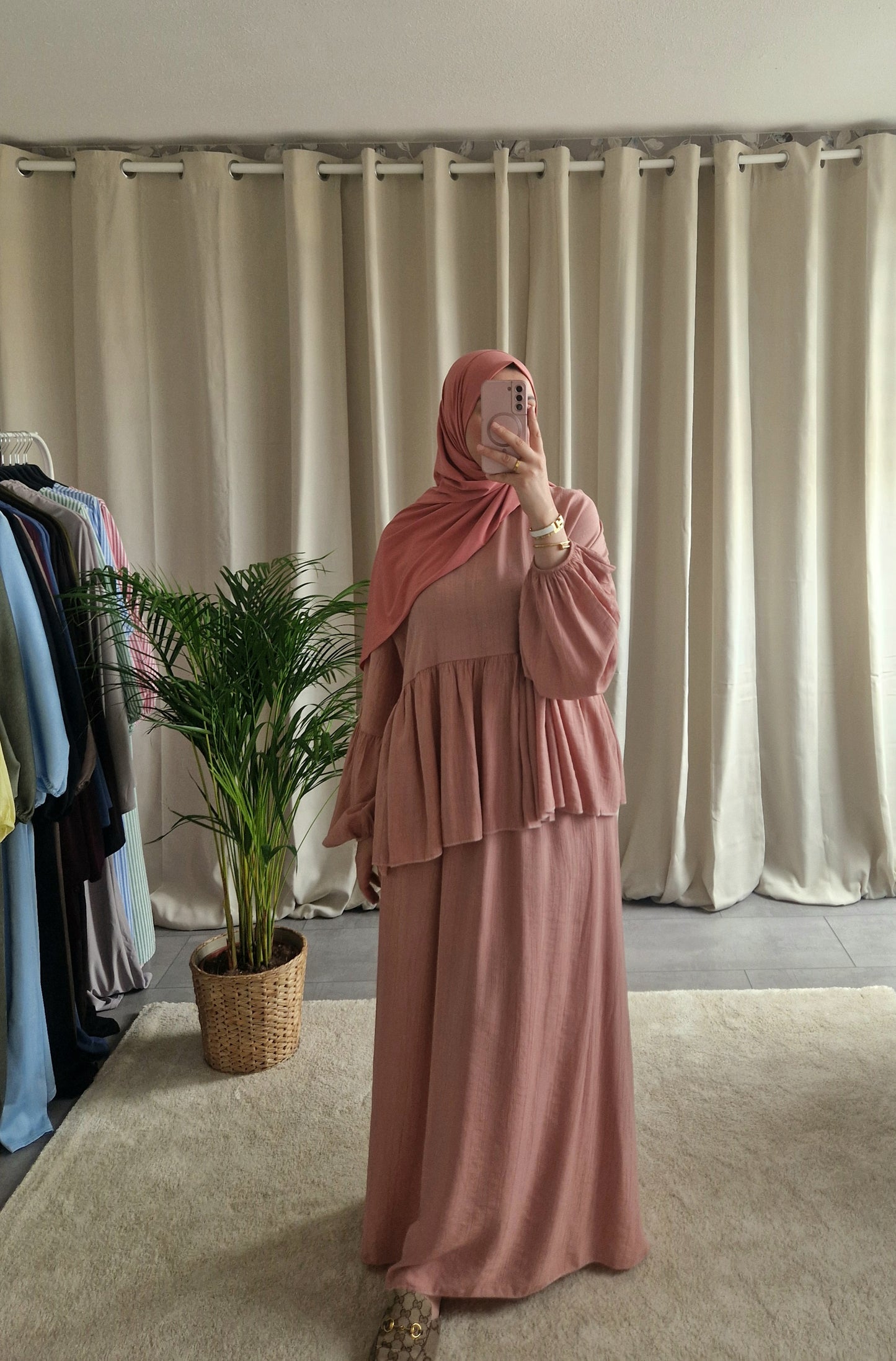 Amaraa Layan Twinset Pink