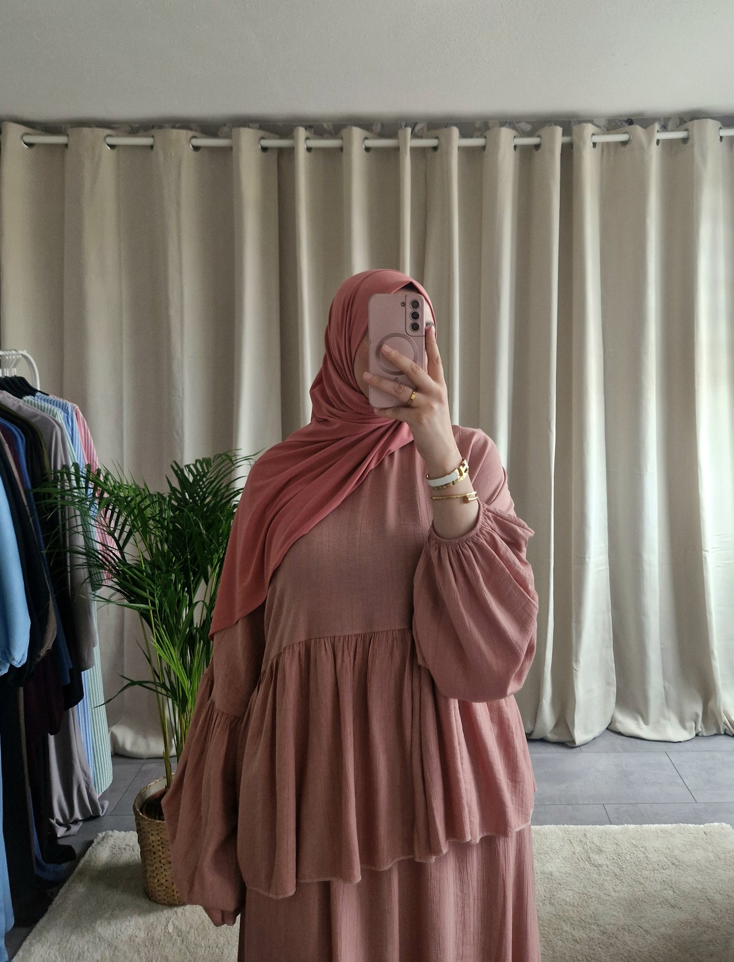 Amaraa Layan Twinset Pink
