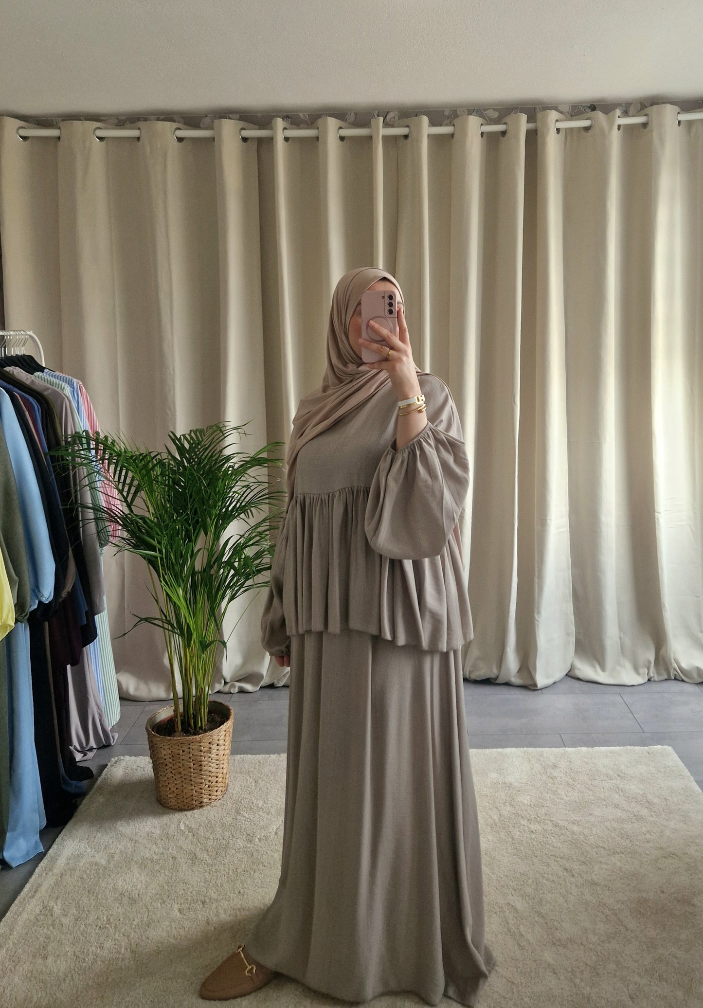 Amaraa Layan Twinset Taupé