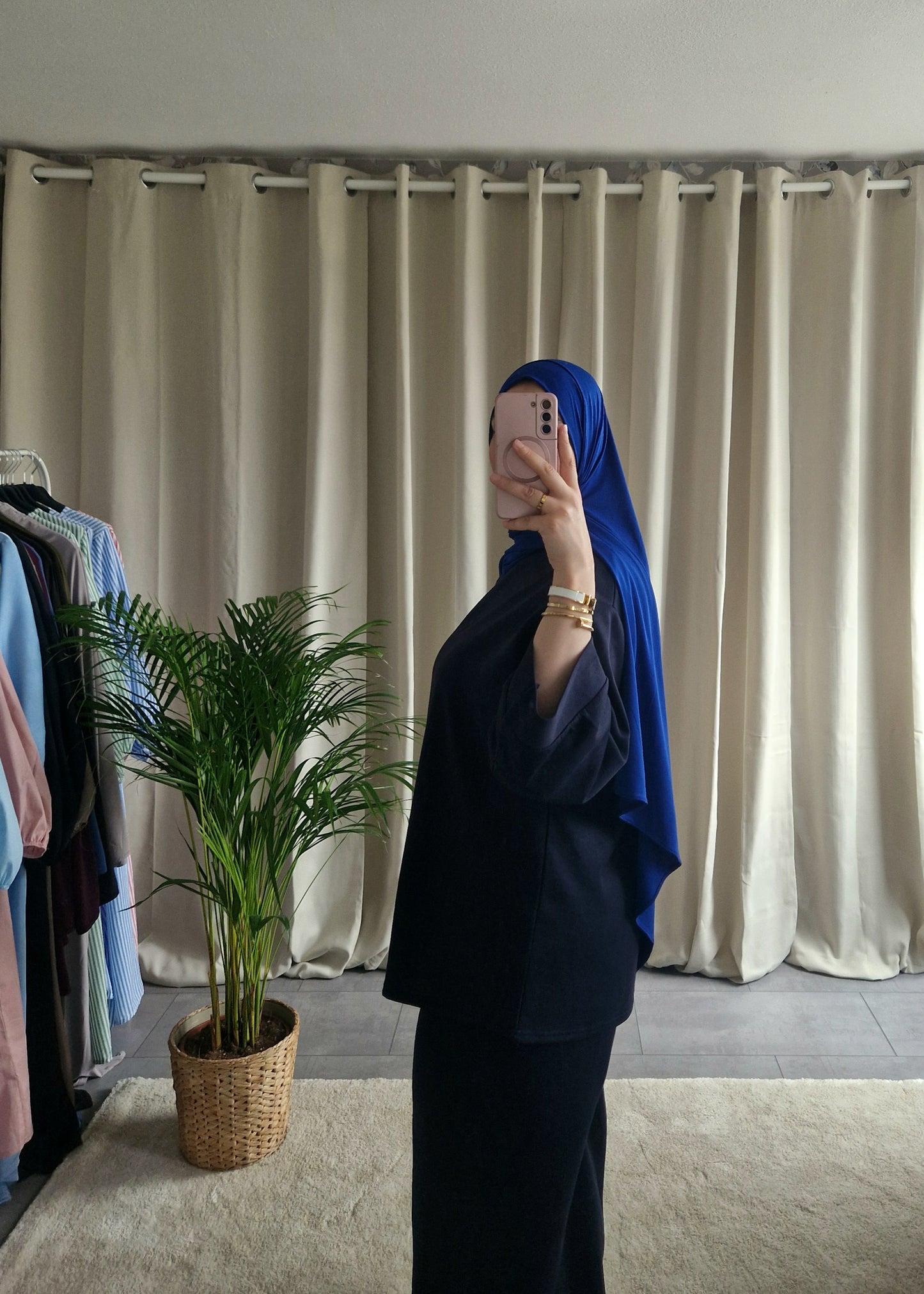 Amaraa Haya Twinset Navy Blue