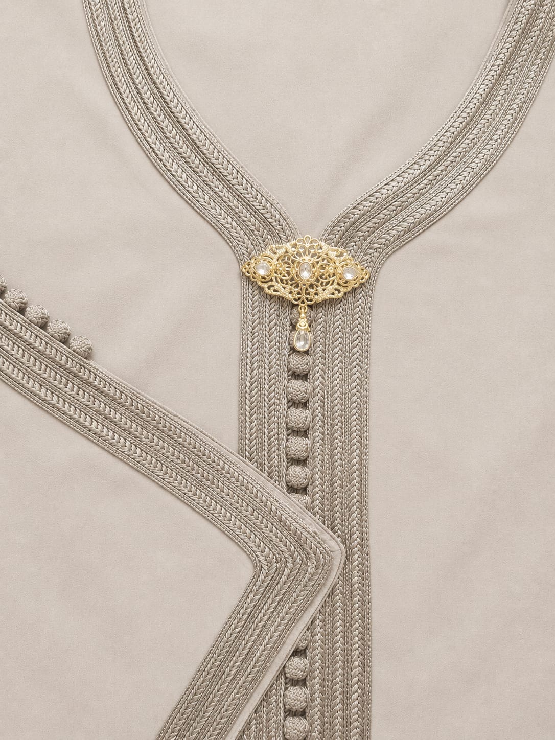 Caftan Broche White Small