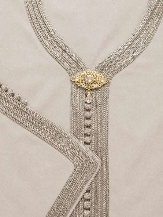 Caftan Broche White Small